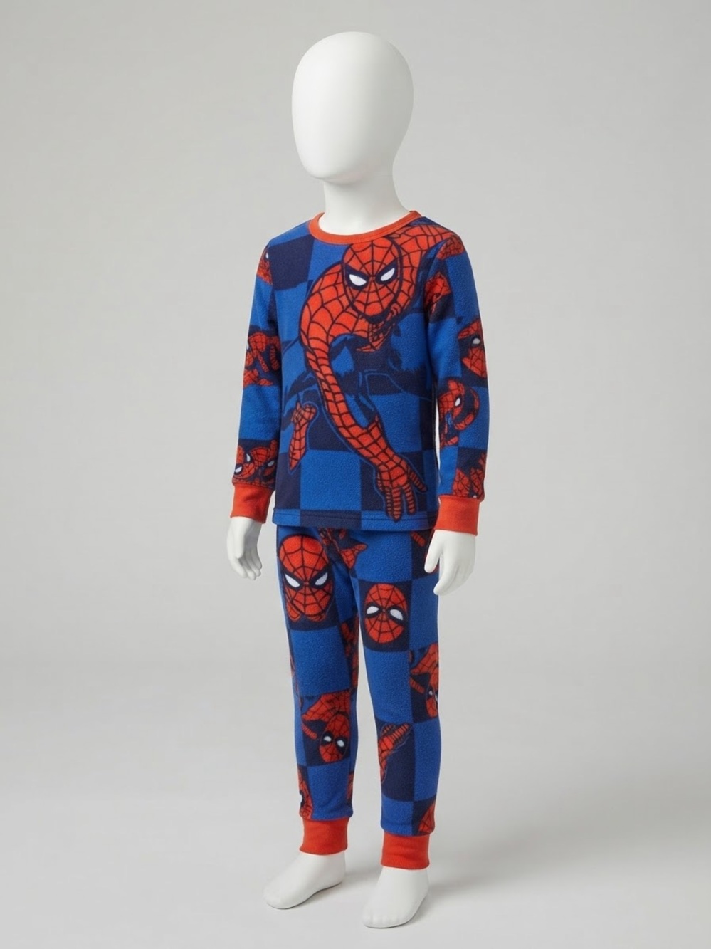 Marvel Spider-Man Blue and Red Kids Pajama Set